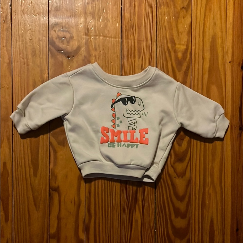 Garanimals Ivory Graphic Sweatshirt for Kids